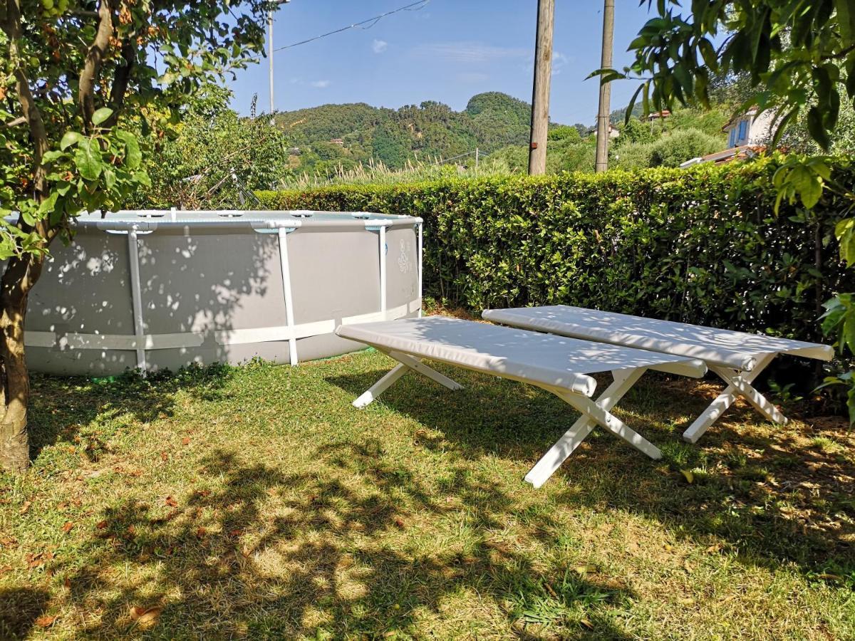 Parte Di Casa Con Giardino E Piscina Villa Пиетрасанта Екстериор снимка